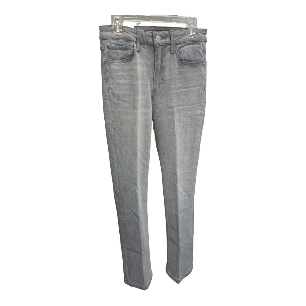 Joe's Jeans Women's Gray Denim The Callie Grinded Hem Cropped boot Size 25